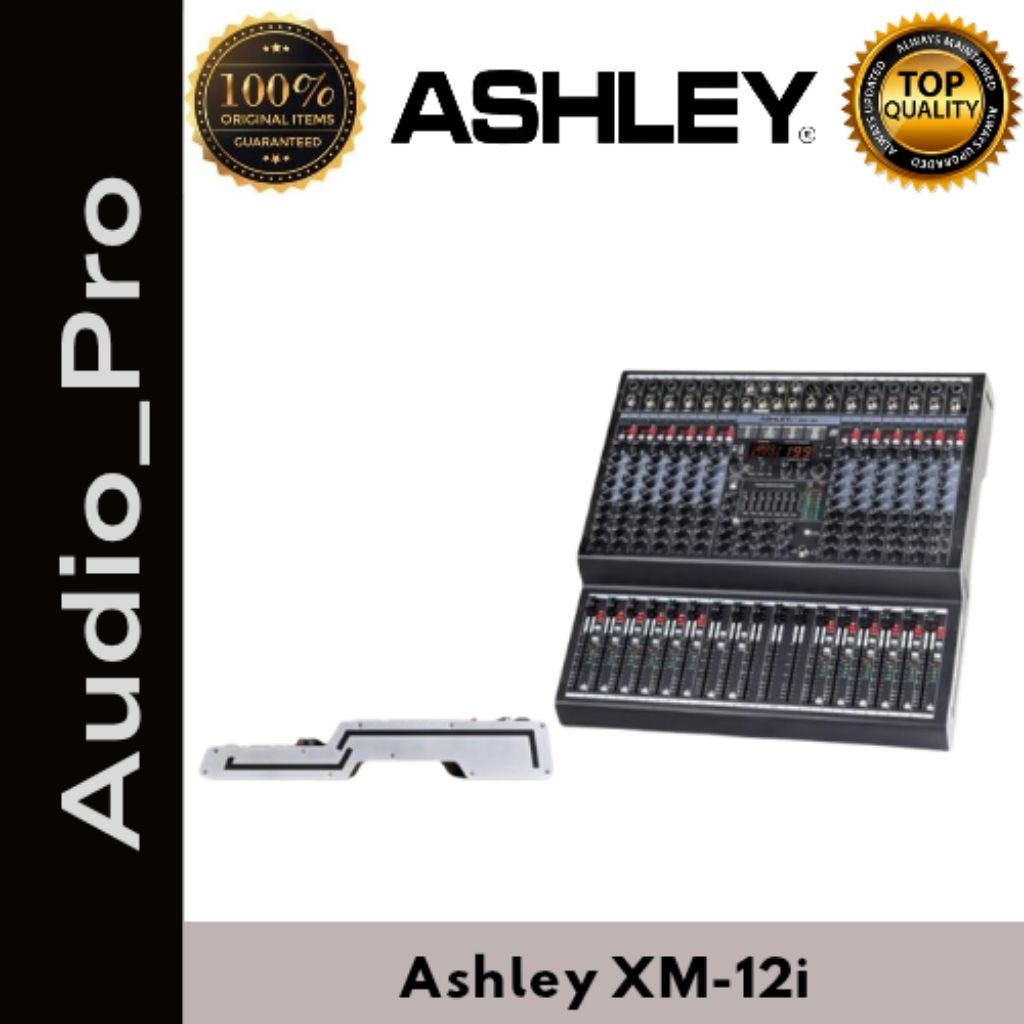 MIXER AUDIO ASHLEY XM-12i ORIGINAL / ASHLEY XM-12i MIXER AUDIO 12 CH
