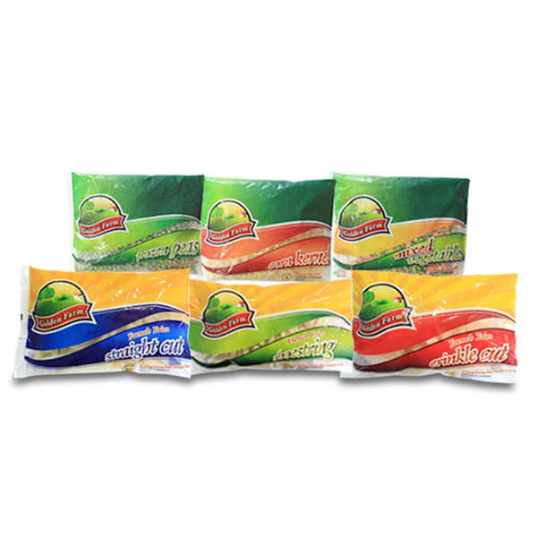 Golden Farm French Fries Shoestring 1Kg || Frozen Food Kentang Goreng Golden Farm || 1Kg || COATED1K