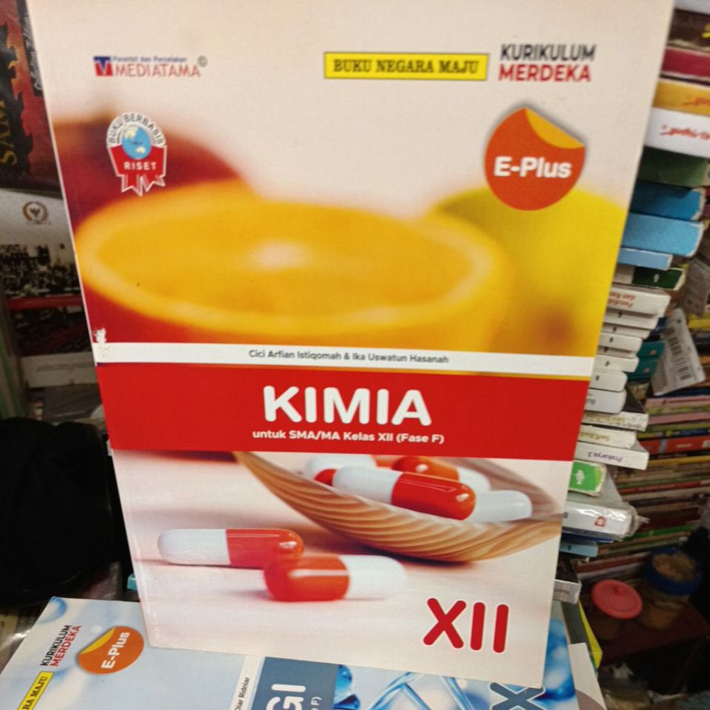 Kimia untuk SMA kelas 12 kurikulum merdeka original bekas Mediatama