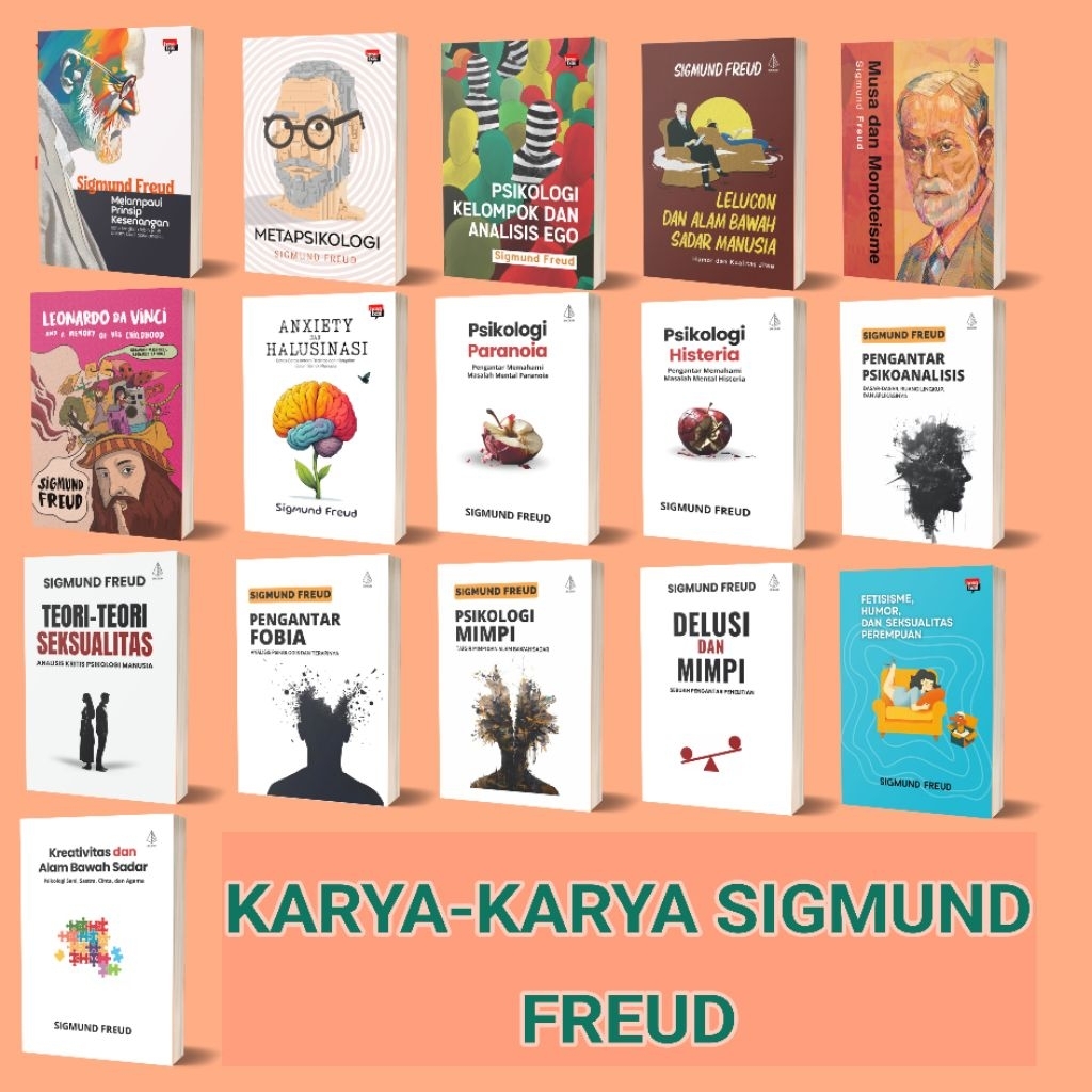 Iyig - Paket Buku Sigmund Freud/Kajian Narsisisme Sigmund Freud/Marx Dan Freud/Ateisme Sigmund Freud