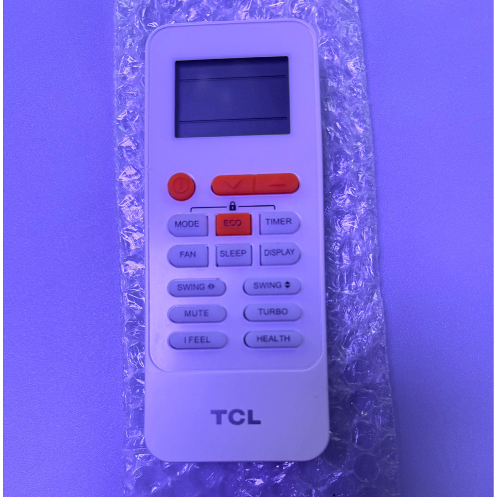 REMOTE AC TCL ORIGINAL ASLI