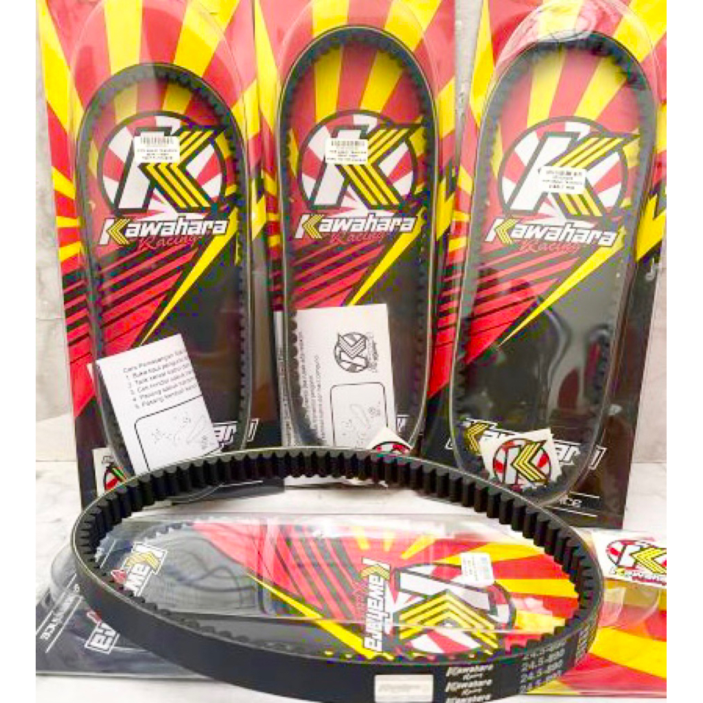 V belt beat fi scoopy fi 2013-2019 kawahara racing garansi 100% asli original vem belt racing fan be