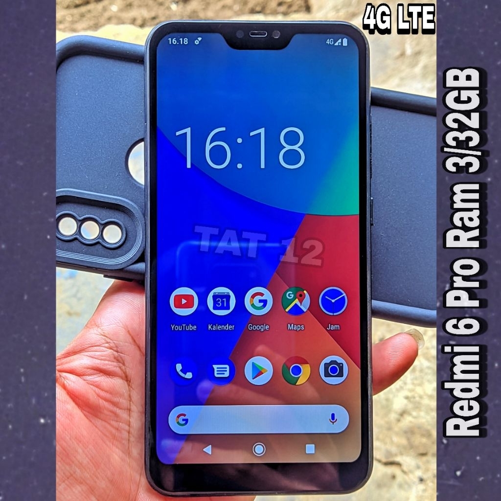 Redmi 6 Pro (Mi a2 Lite) Ram 3GB Internal 32GB Sinyal 4G (LTE) Second Original Resmi Siap Pakai Norm