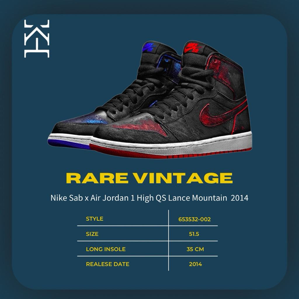 Lance Mountain x Air Jordan 1 SB QS 2014