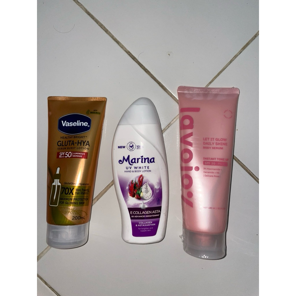 [PRELOVED] LAVOJOY TONE UP MARINA VASELINE