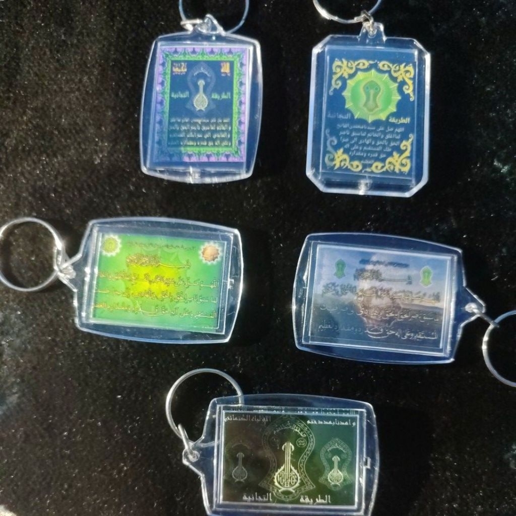 GANTUNGAN KUNCI TIJANI Thoriqoh tijani thoriqoh attijani sholawat fatih gantungan tijani akrilik mur