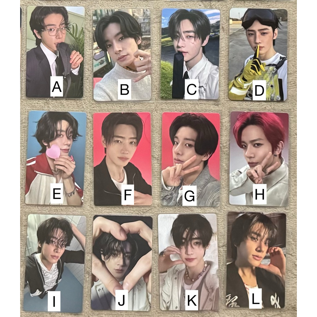 ENHYPEN JAKE HEESEUNG SUNGHOON OFFICIAL PC GITDAS AJINOMOTO