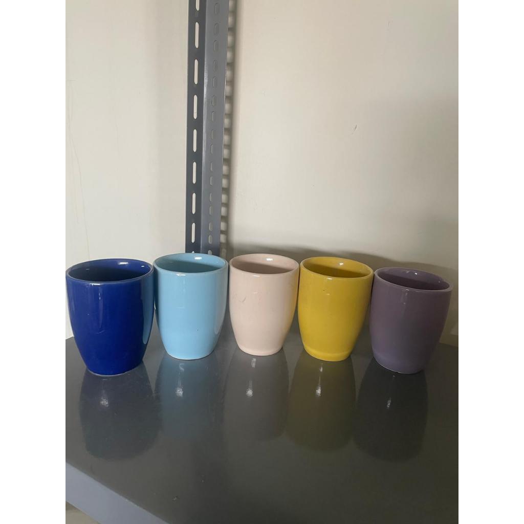 GELAS COREL WARNA CANTIK CANTIK/GELAS KERAMIK/GELAS SOUVENIR