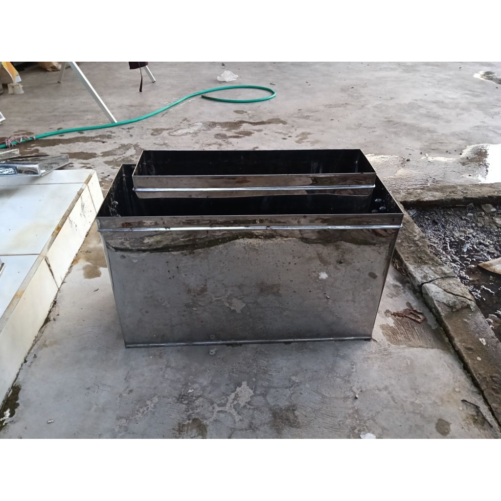 Box es krim stainless/box es krim potong stainless/box ice cream