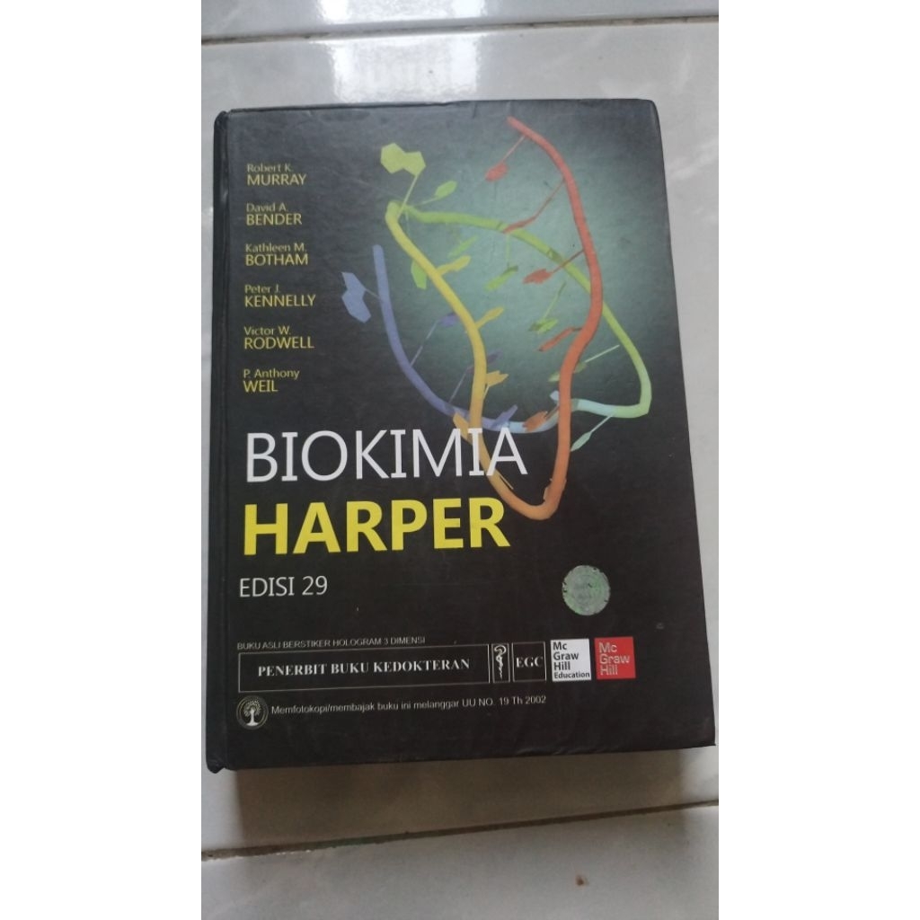 PRELOVED BIOKIMIA HARPER ED.29