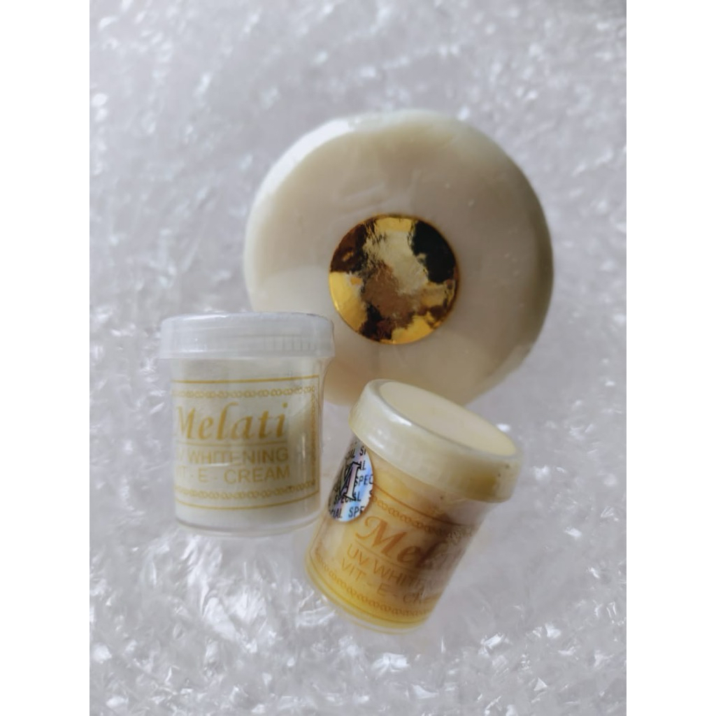 Cream Wajah Melati Original Malaysia Krim Pemutih Wajah Penghilang Bekas Jerawat Mencerahkan Kulit