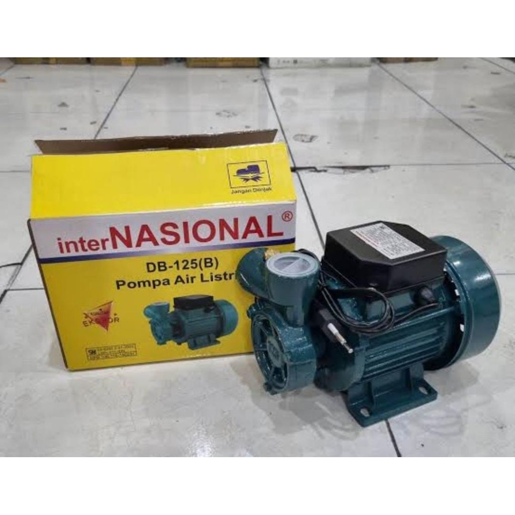 Pompa Air DB 125 Internasional Pompa air listrik Pompa air otomatis Pompa air listrik rumah Pompa ai
