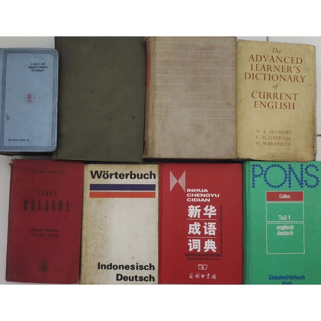 KAMUS IMPORT CAMPURAN JUDUL BEKAS ORIGINAL