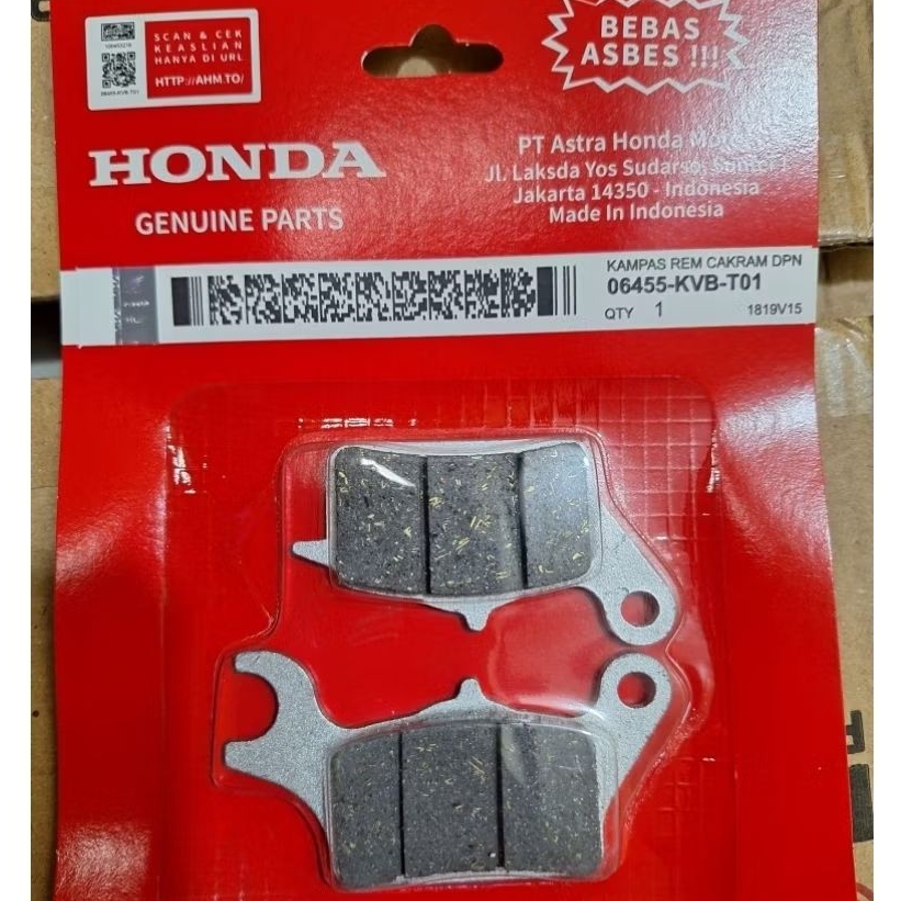 DISPET KAMPAS REM DEPAN BEAT FI VARIO 110 SCOOPY FI VARIO 125  KAMPAS REM DEPAN VARIO 125 CBS TECHNO