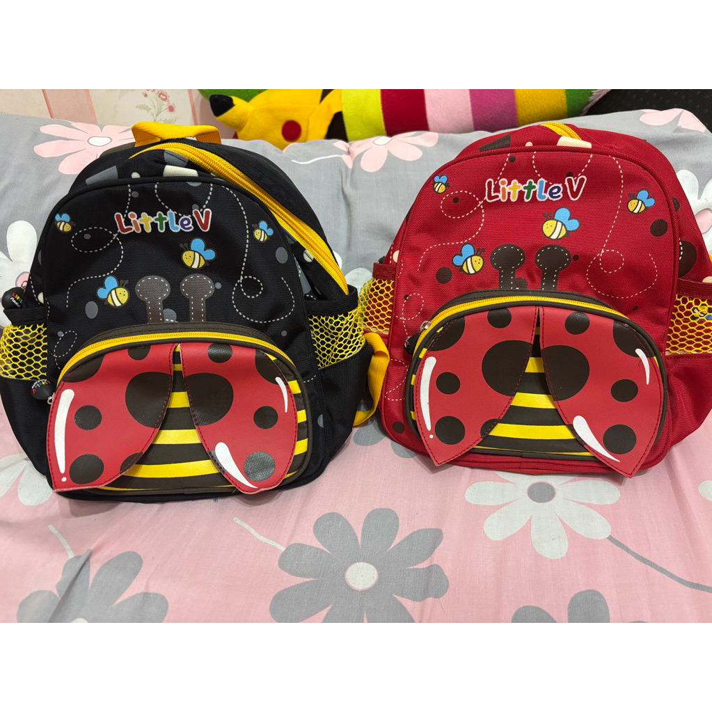 Tas ransel backpack  Little V bundling dapet 2 tas