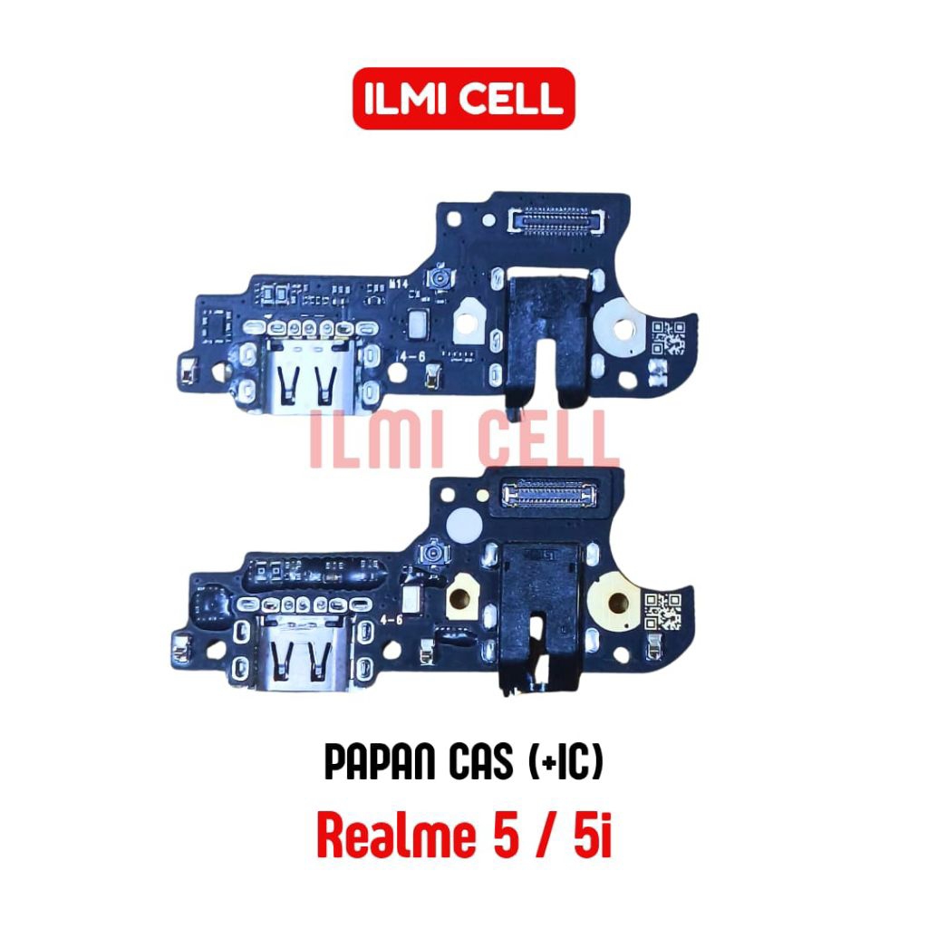 PAPAN KONEKTOR CAS MIC REALME 5 / 5i ORI