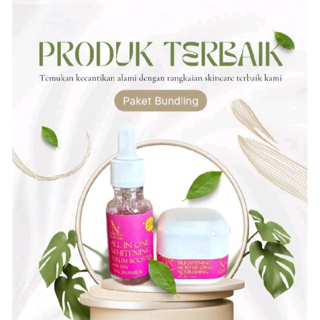 PAKET BUNDLING BY YANI GLOW RR CREAM DAN SERUM BOOSTER