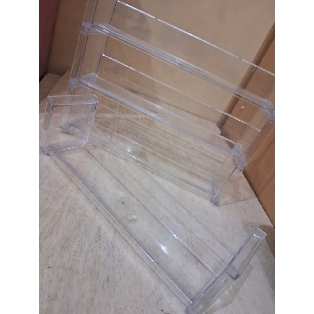 Display Akrilik Bekas Hot Wheels Diecast Preloved Rak Mainan Acrylic Pajangan