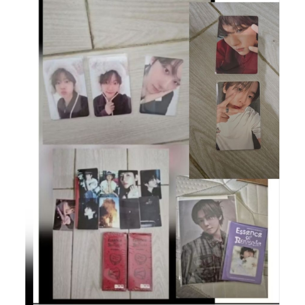 EXO baekhyun essence of reverie everline listening pc photocard official bene 7000 won tc treca trad