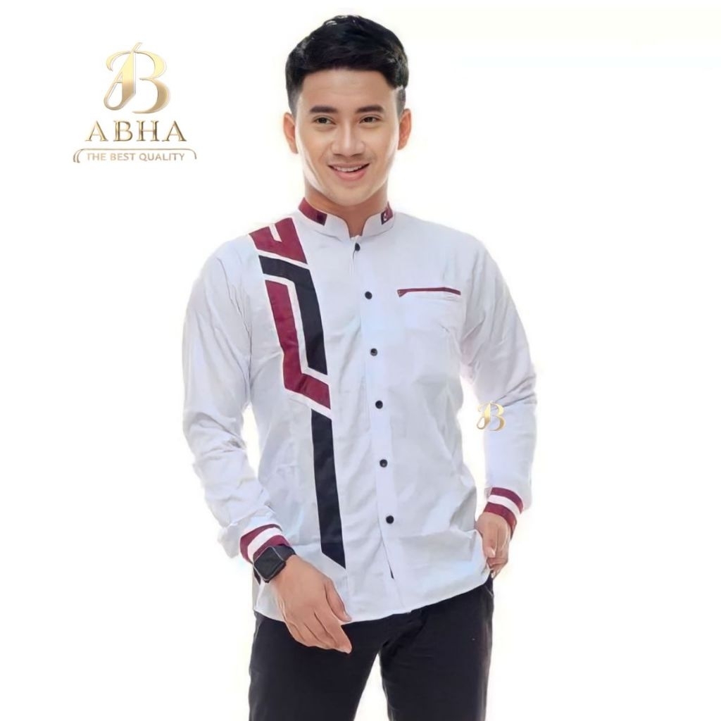 Koko motif sinergi.koko lengan panjang