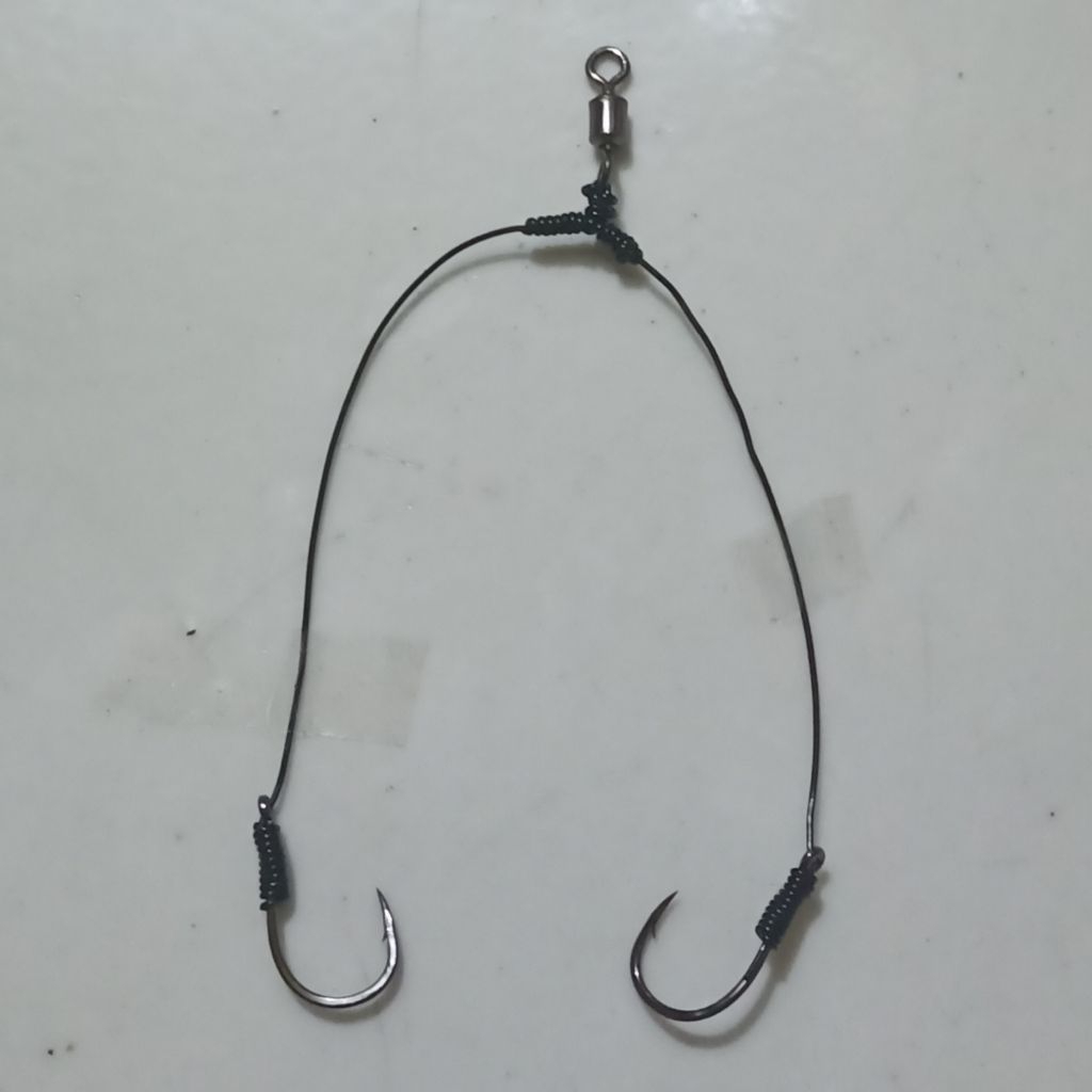 rangkayan kail canbang 2 buat mancing galatama ikan mas