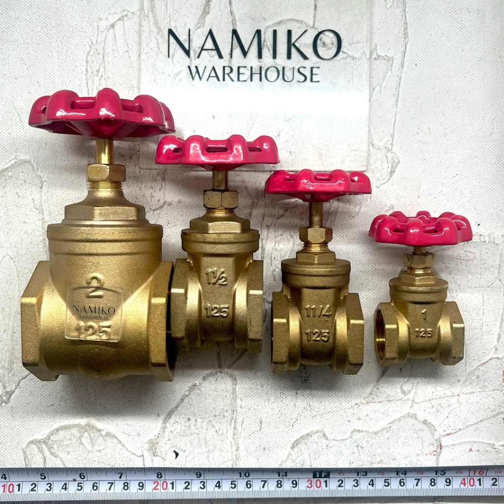 Stop Kran Air Tanam Kuningan 2 - 4 inch