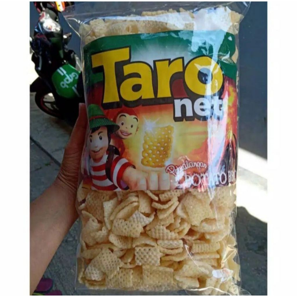 TARO NET CHIKI snack kiloan original produk