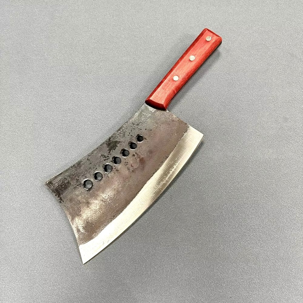 Pisau Cincang Cina Tang Penuh, Pisau Tulang Berat dengan Bilah Mangan Tebal, imprt