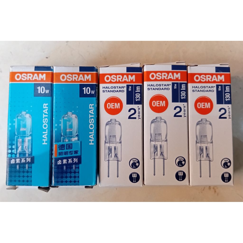 Lampu halogen kacang OSRAM ORIGINAL 10W 12V