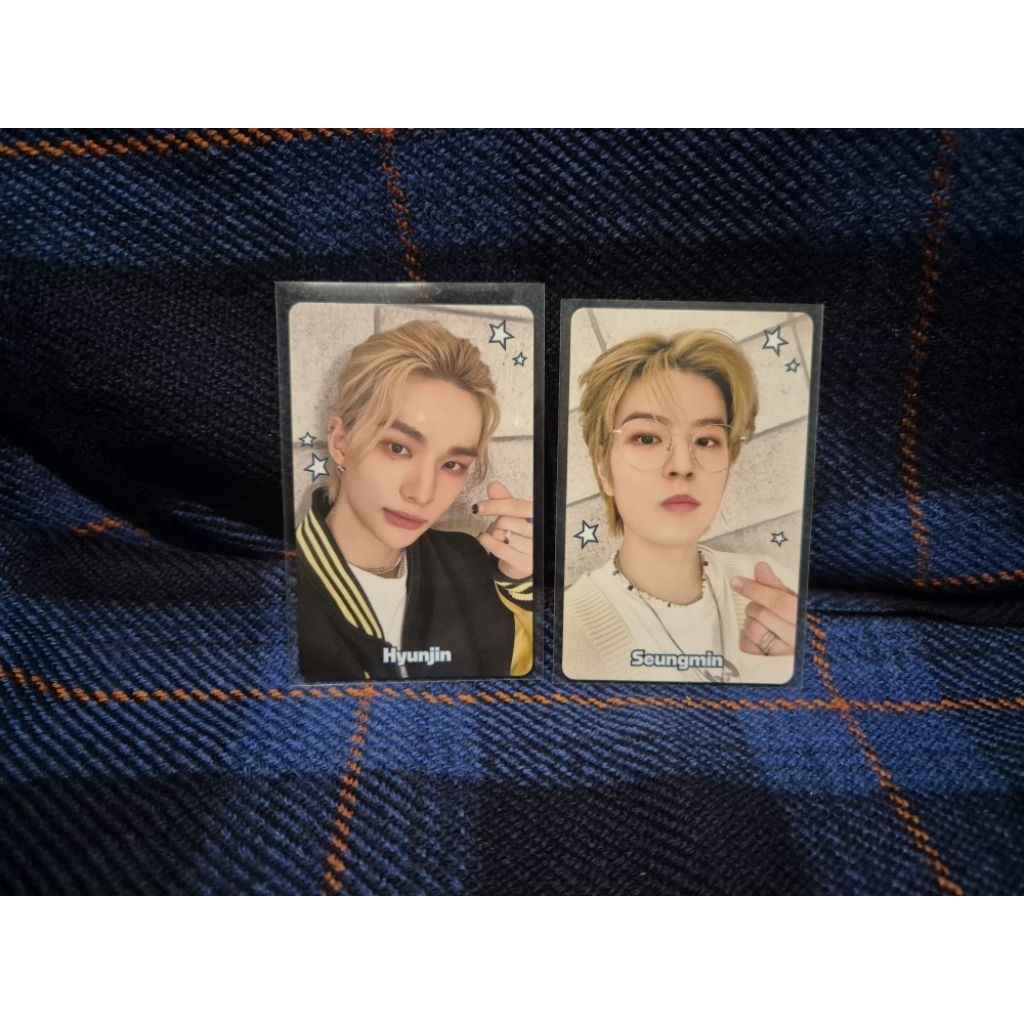 POB PC Stray Kids Toy world Japan Fan Connecting Seungmin Hyunjin