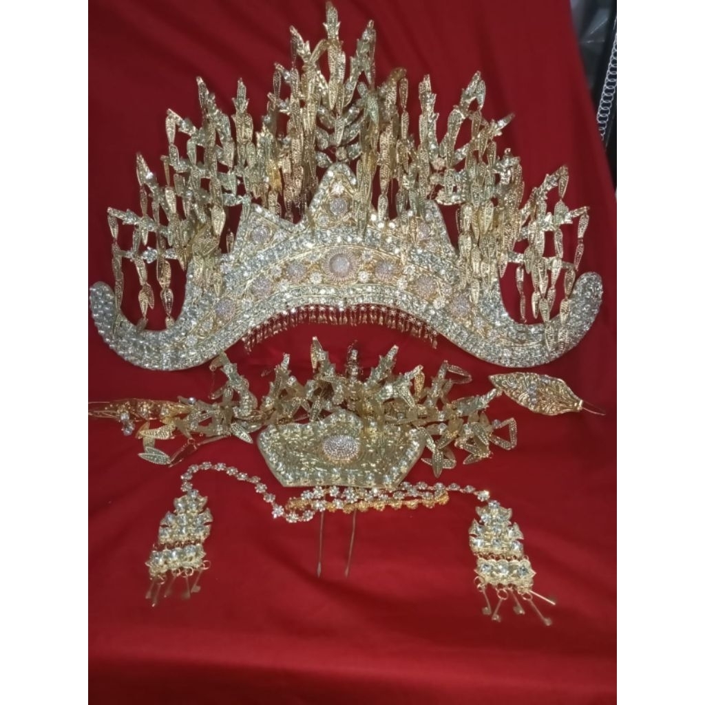 Siger Lampung pesisir premium crome emas