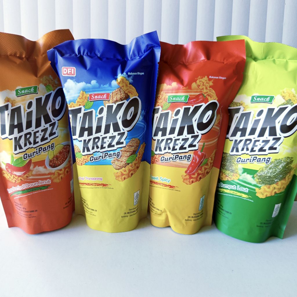 

Taiko Krezz kemasan duaribuan isi 10 pcs Mix random