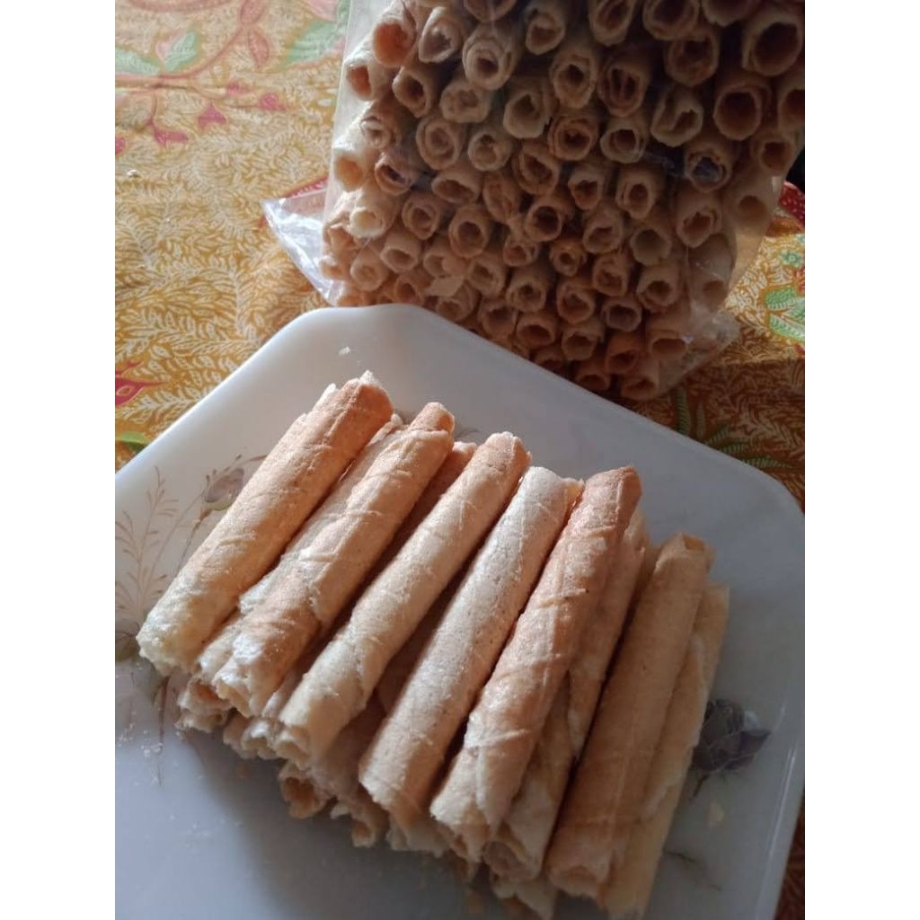 Opak Gambir Wijen Gulung (500gr)