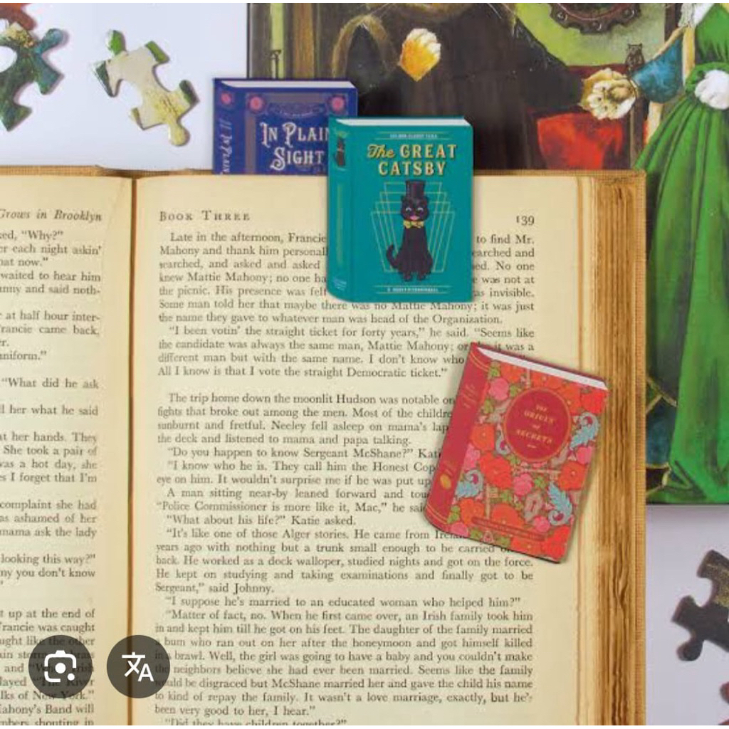 

pembatas buku magnetic bookmark ready stok