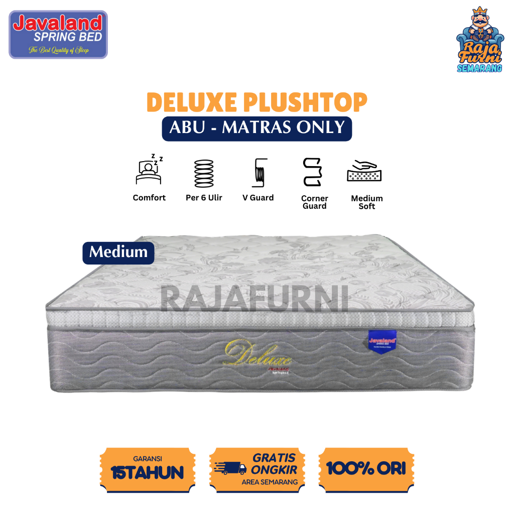JAVALAND SPRING BED DELUXE PLUSHTOP MATRAS
