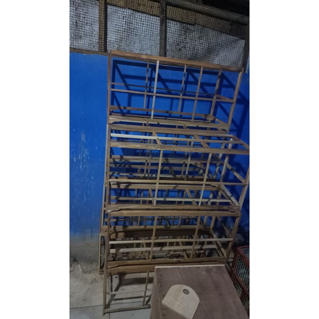 dondang 3pasang kayu jati mentahan