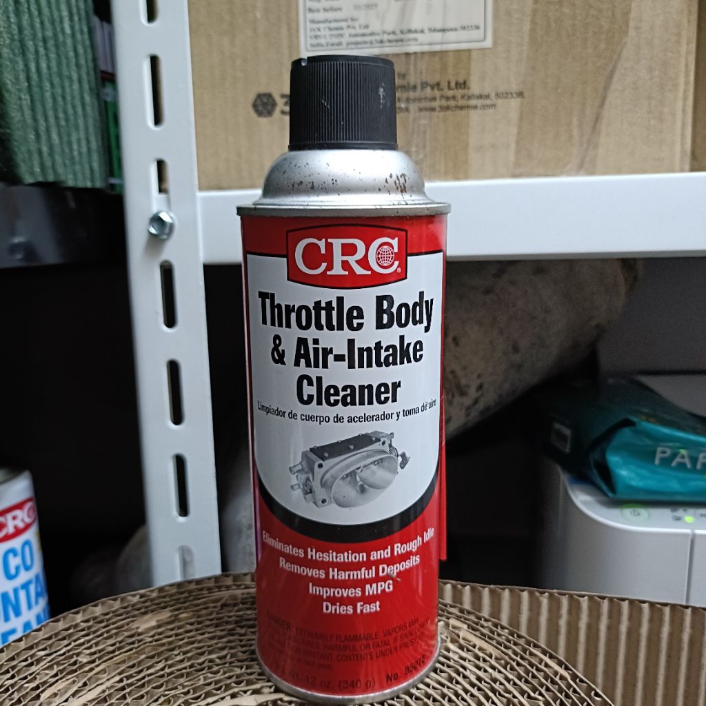 Crc Throttle Body & Air Intake Cleaner