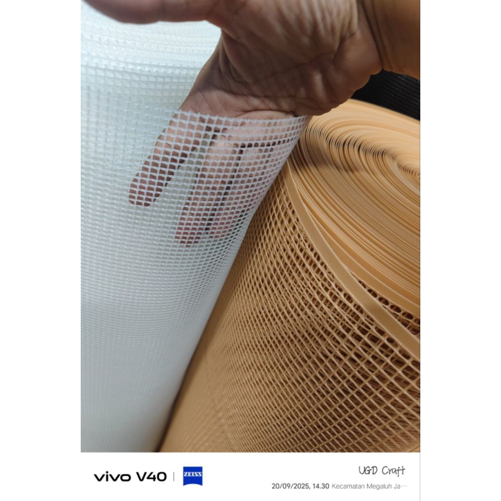 Ampirono_Mriki Net Plastik Rajut / Net Rajut / Kanvas Jaring Rajut