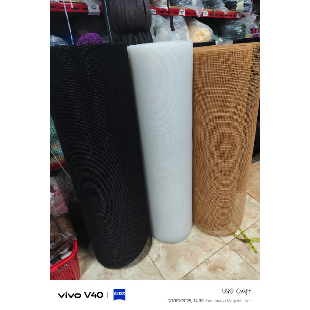 Jaydening Net Plastik Rajut / Net Rajut / Kanvas Jaring Rajut