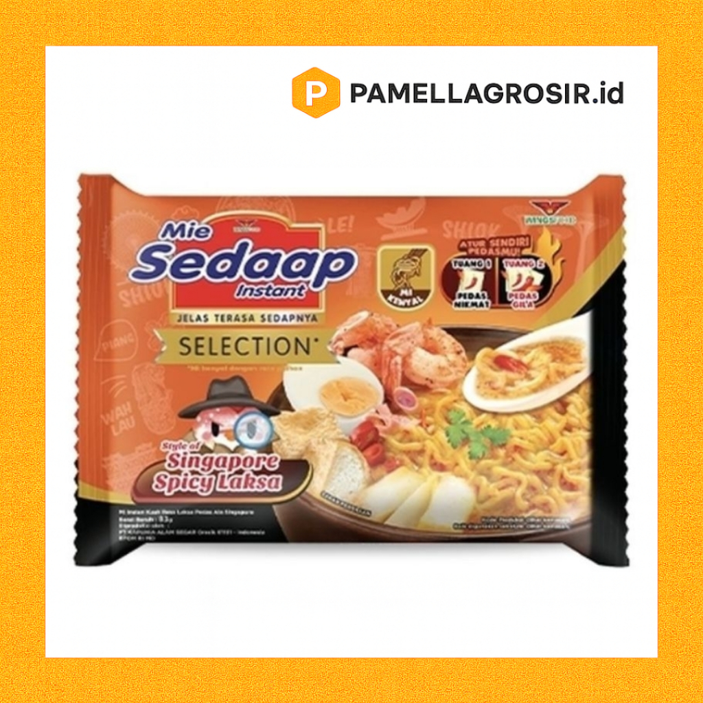MIE INSTAN SEDAP LAKSA SINGAPORE 1 PCS