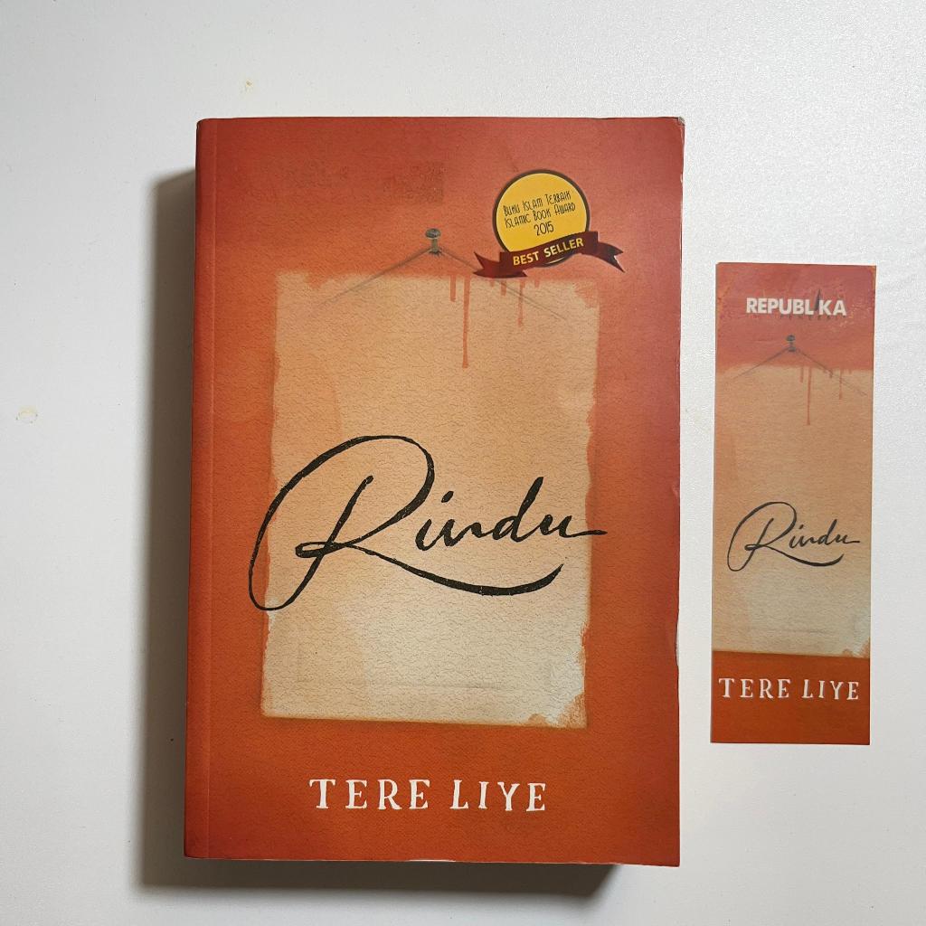 PRELOVED Novel Tere Liye Rindu Original Tere Liye Rindu
