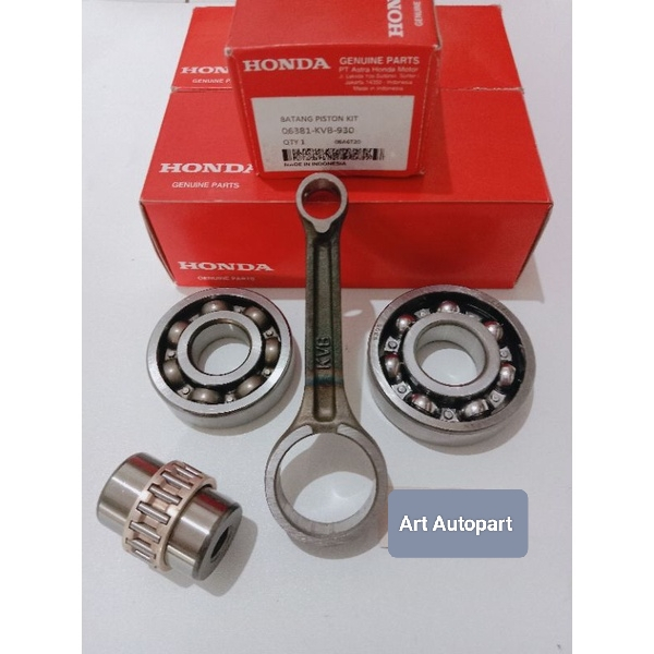 Paket Stang Seher Vario 110 Karbu Vario Techno 110 Vario Cw 110 KVB + Bearing Kruk As 6205Z 6207