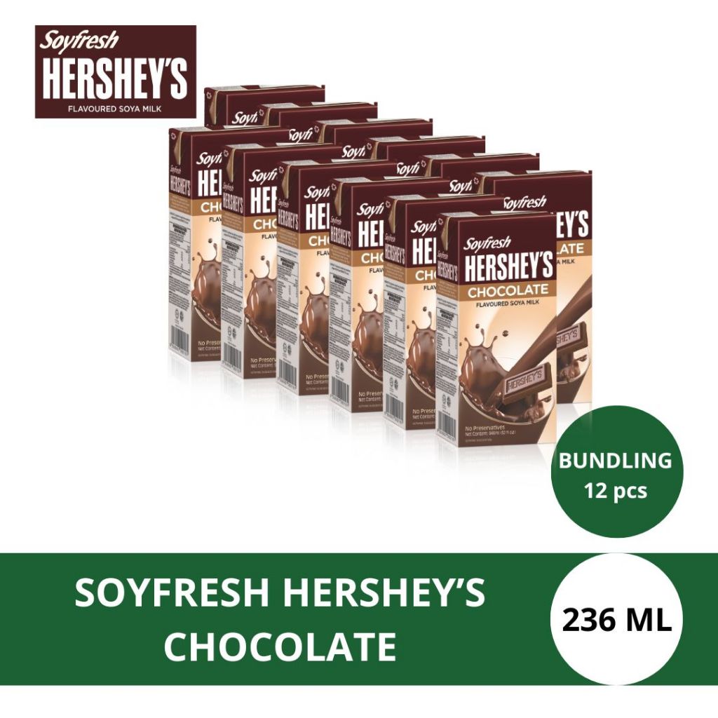 

Hershey's Soya Milk Chocolate 236 ml (Bundling 12 pcs)