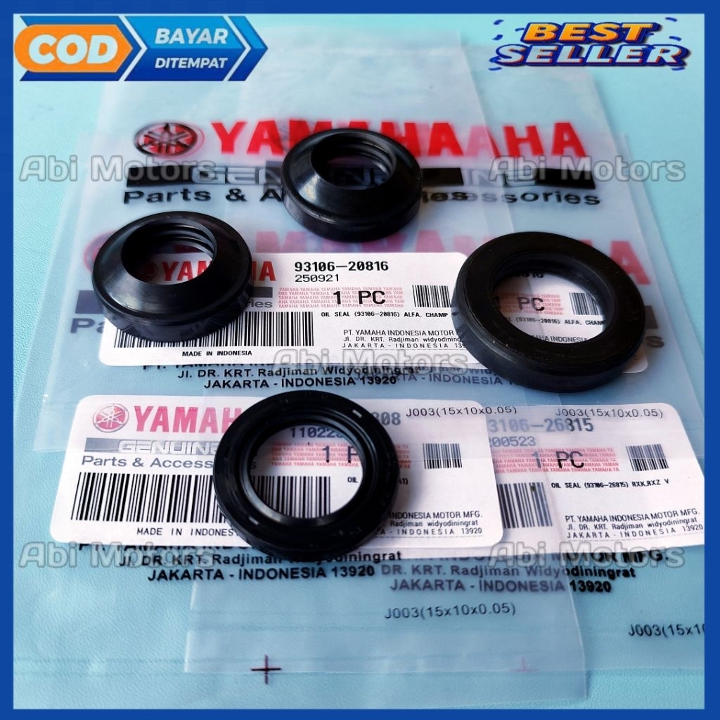 SEAL RODA SET MX KING 150 DEPAN BELAKANG KIRI KANAN KARET SEAL RODA BELAKANG JUPITER MX KING 150 SEA