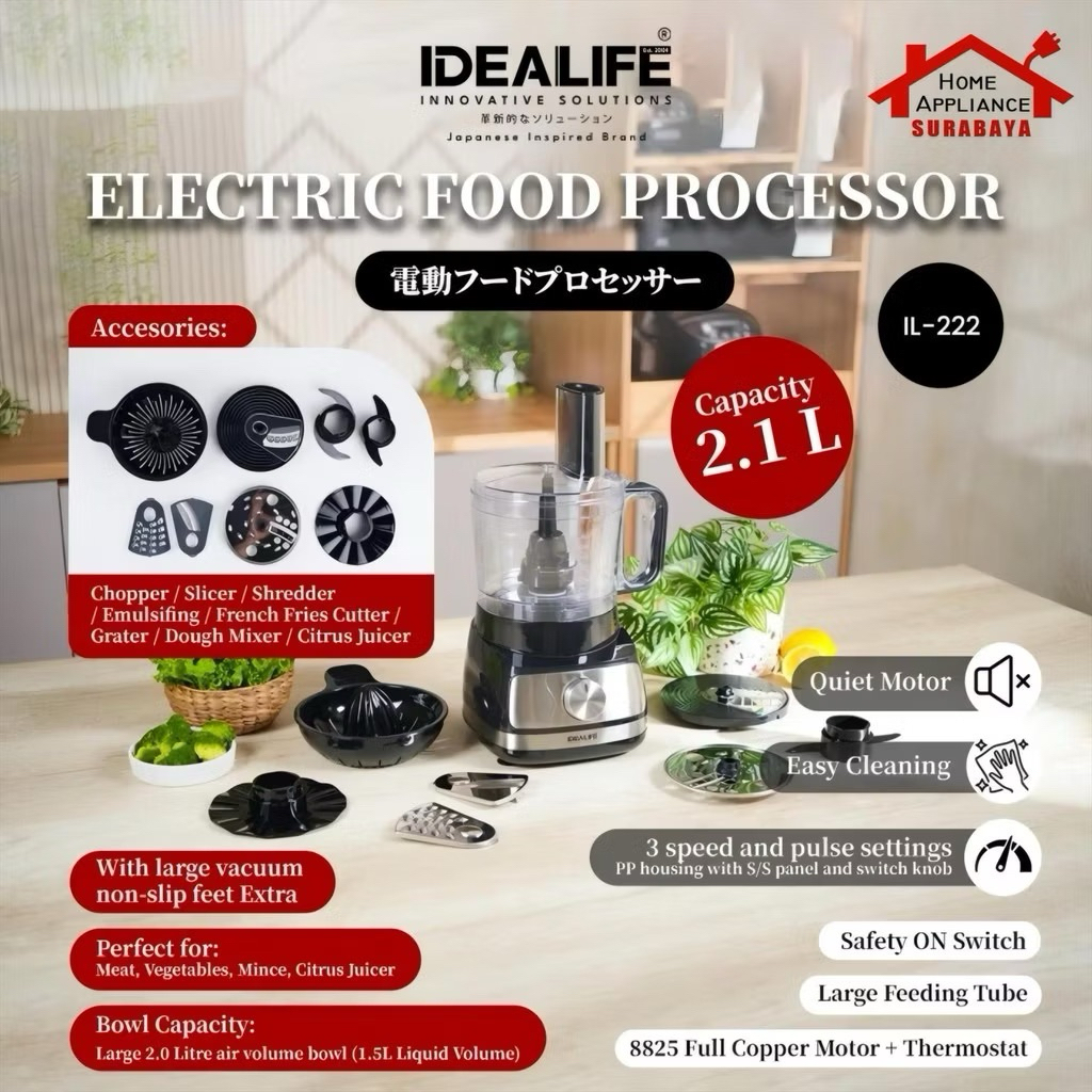Food Processor Idealife