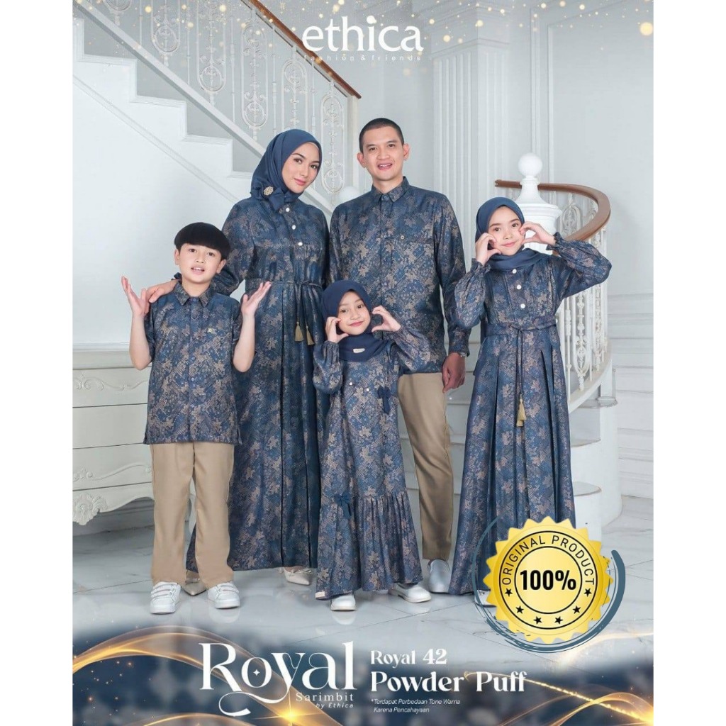 Sarimbit Ethica Royal 42 Powder Puff, Kahfi 335, Kagumi 332, Kahfi Kids 236, Kagumi Kids 174