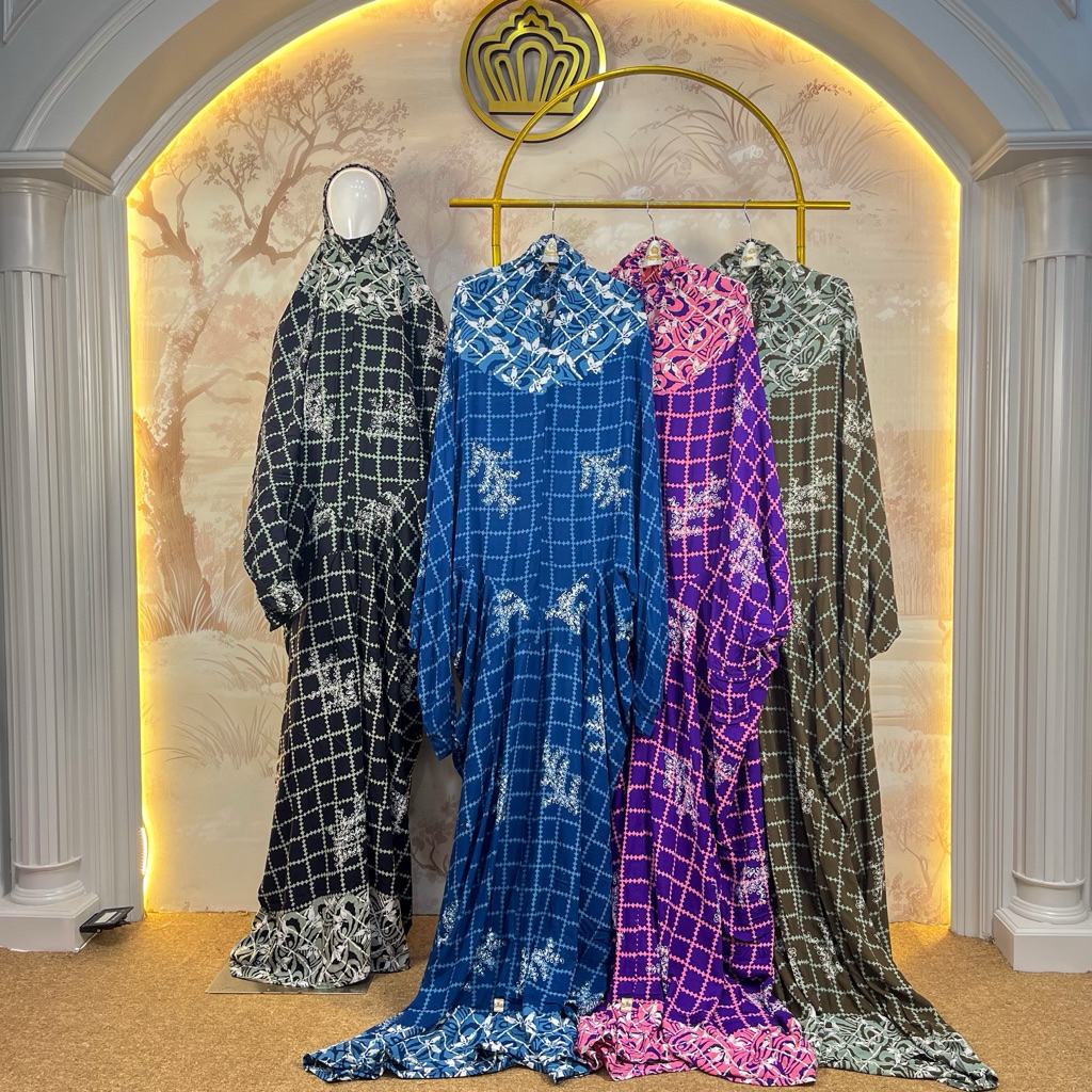 MukenaQonita | Mukena Terusan | Mukena Daily | Mukena Adem & Ringan | Free Pouch Cantik | Koleksi Pr