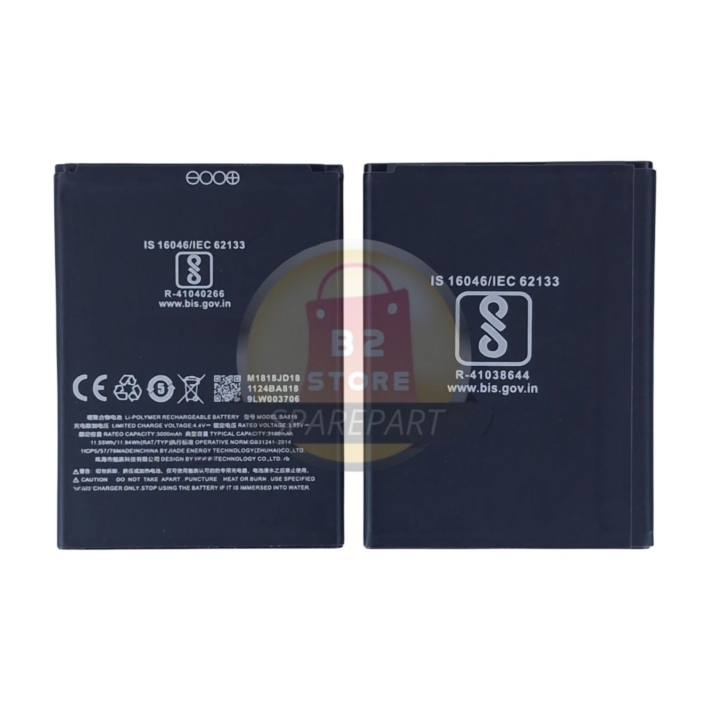 BATERAI BA818 FOR MEIZU C9 / MEIZU C9 PRO BATTERY ORIGINAL QUALITY