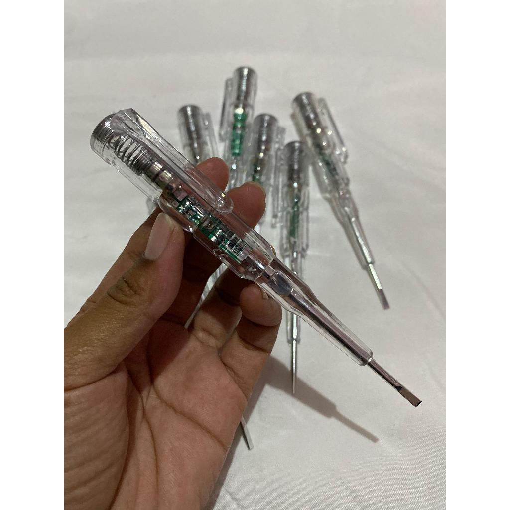 Obeng Test Pen Listrik TestPen Elektrik Lampu TestPen
