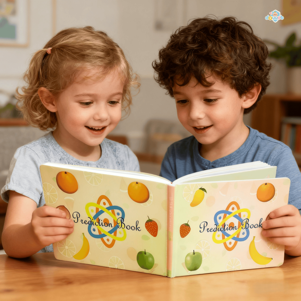 Mainan Sulap/Ajaib/Buku Flip Ajaib/Sulap Sulapan/Buku Ramalan Buah/Enam Buah